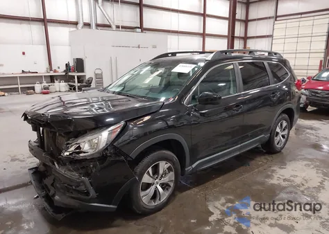 2020 Subaru Ascent Premium from USA, damaged, VIN 4S4WMAFD2L3477204